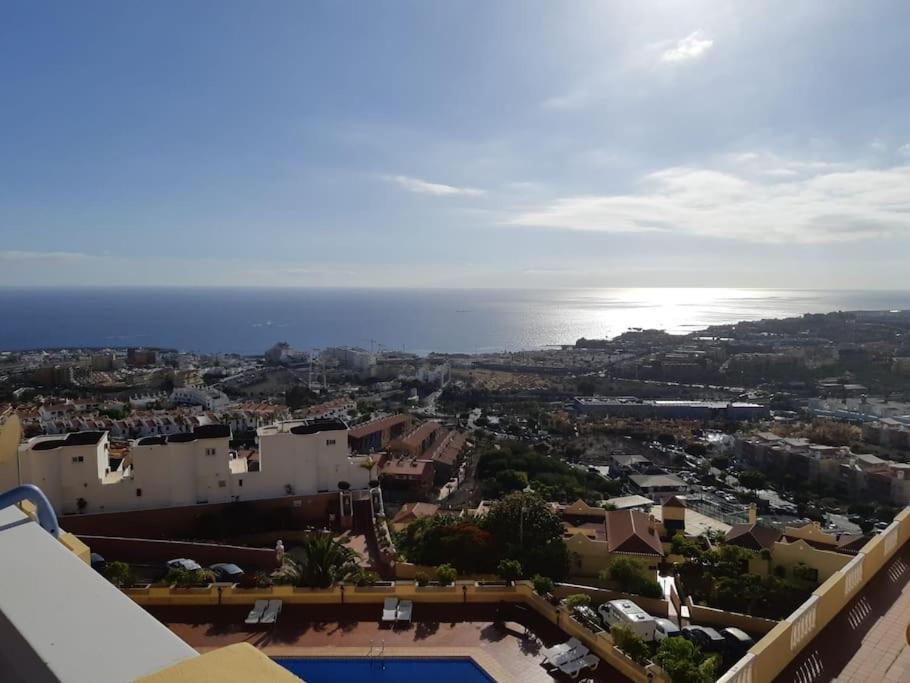 Apartamento Con Impresionantes Vistas Y Piscina Адехе Екстериор снимка